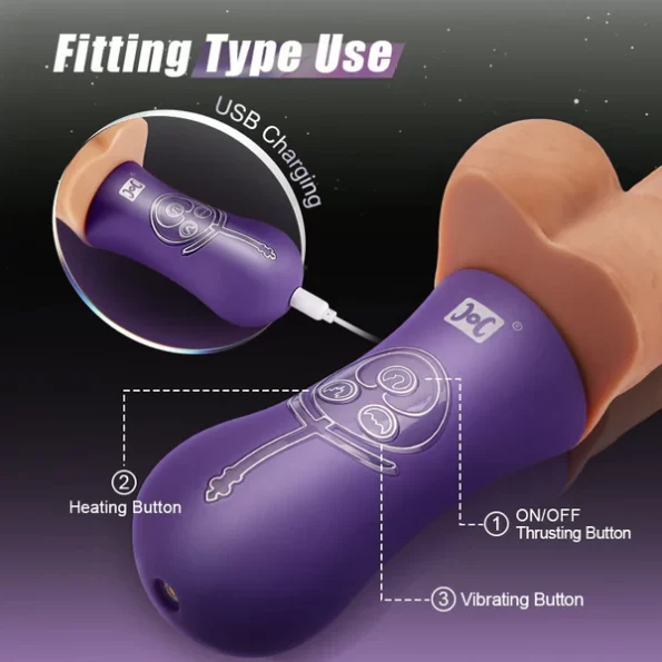 Thrusting Swinging Dildo