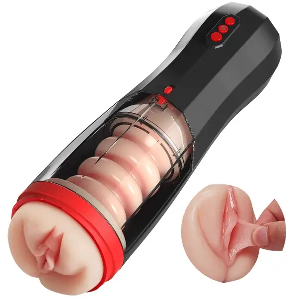 Vibrating Vocal Masturbator Stroker